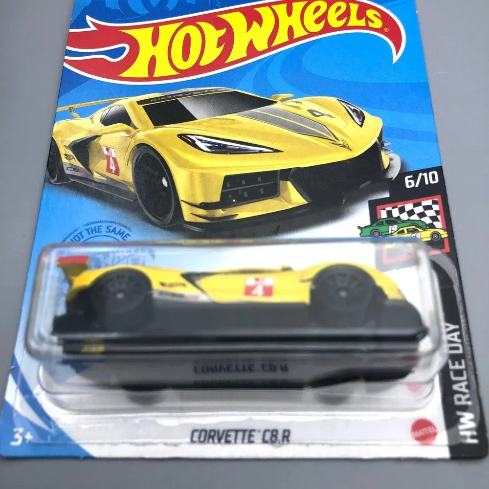 Hot Wheels Corvette C8.R Yellow 105/250 HW Race Day 6/10 Diecast Car GRX31-M7C5